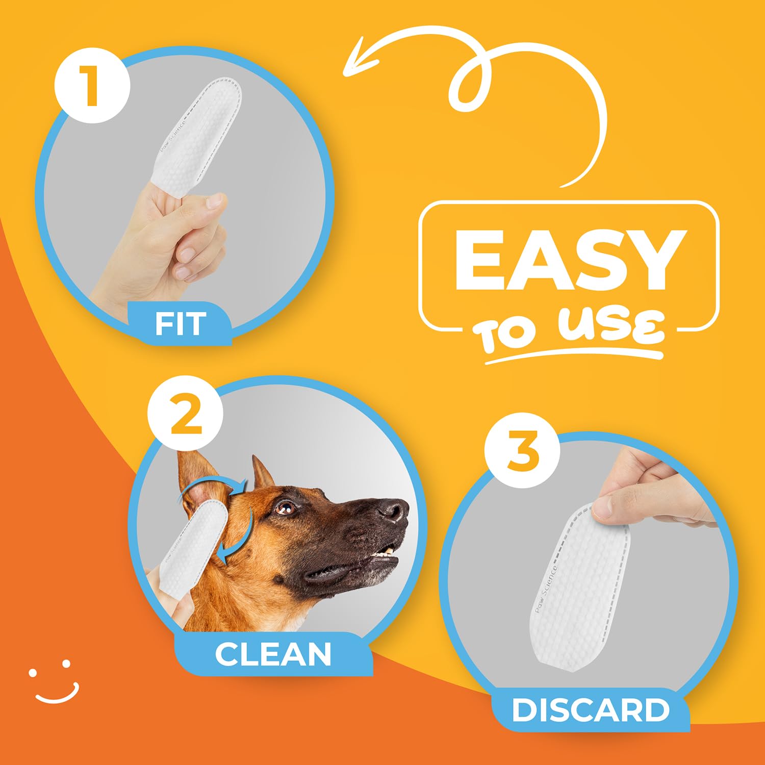 Vexalrion Dog Ear Cleaner Wipes