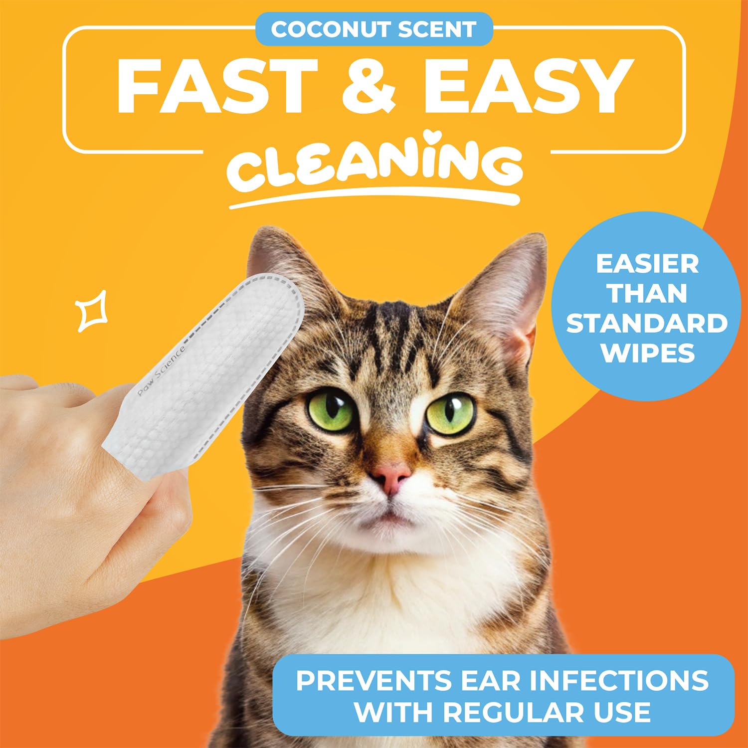 Vexalrion Dog Ear Cleaner Wipes