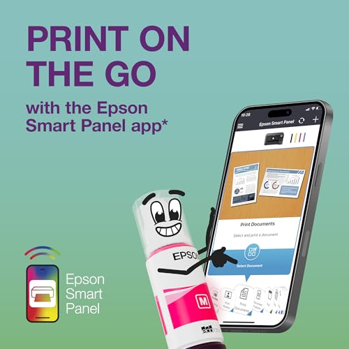 EcoTank ET-2850 A4 Multifunction Air Print and Wi-Fi Ink Tank Printer with double sided printing, Up To 3 Years Of Ink Included