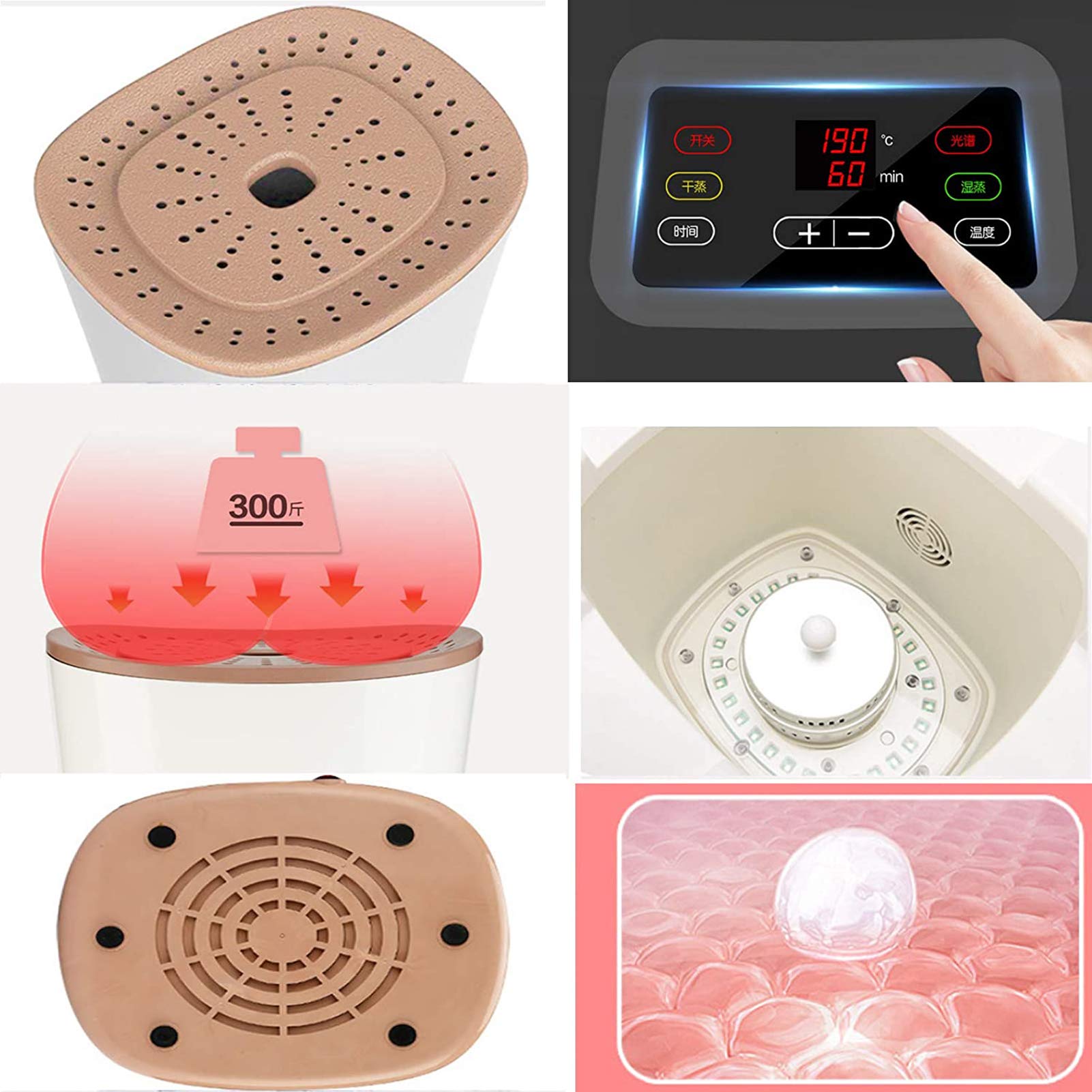 Steam Seat for Women, Herbal V Steam Seat for Fertility, Postpartum Care & Cleansing, Spa Instrument for Vaginal Health & Wellness, Relaxation & Detox
